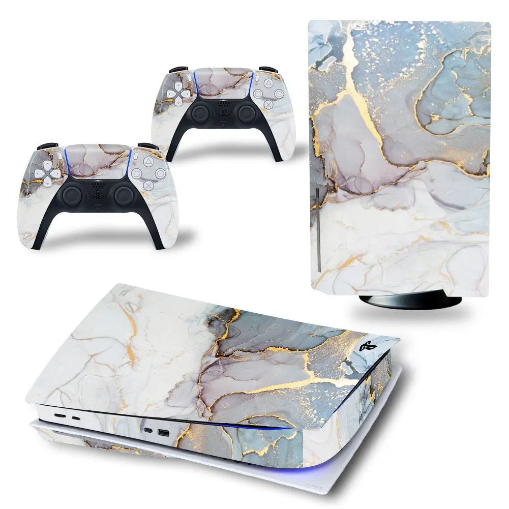 Stickers Vinyl Decals PS5 Disk Skins Console Controllers - GadgetGlobe