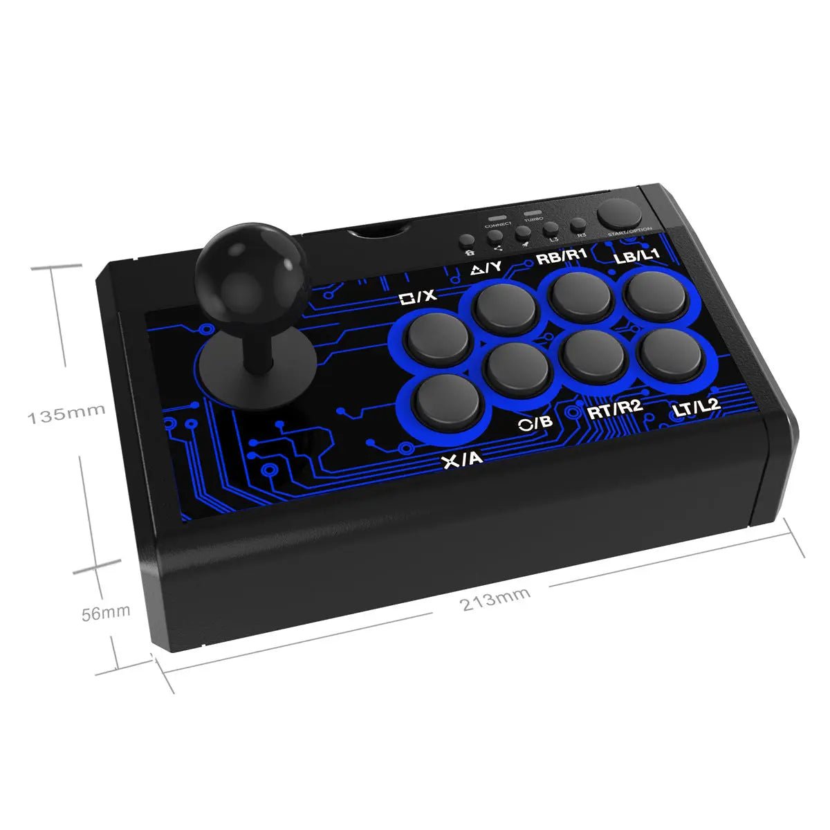 Fighting Stick Game Joystick USB Wired Rocker - GadgetGlobe