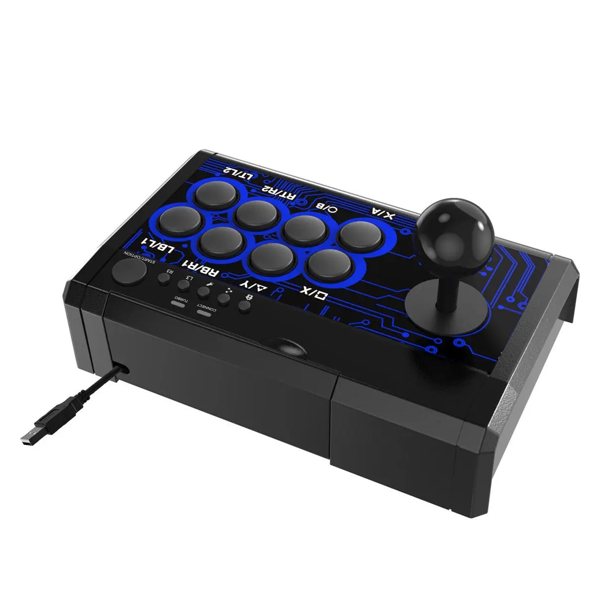 Fighting Stick Game Joystick USB Wired Rocker - GadgetGlobe