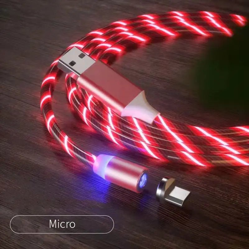 Magnetic Charging Cable Streamer Fast Charging - GadgetGlobe