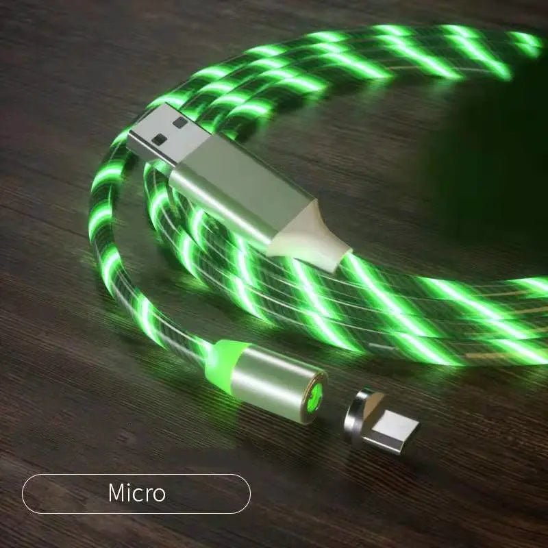 Magnetic Charging Cable Streamer Fast Charging - GadgetGlobe