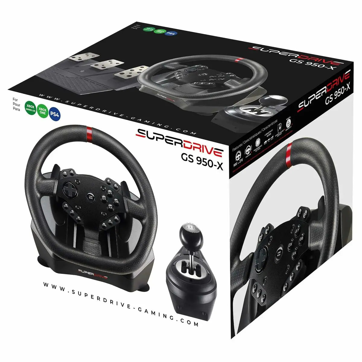 Gaming Wheel Control Subsonic . - GadgetGlobe