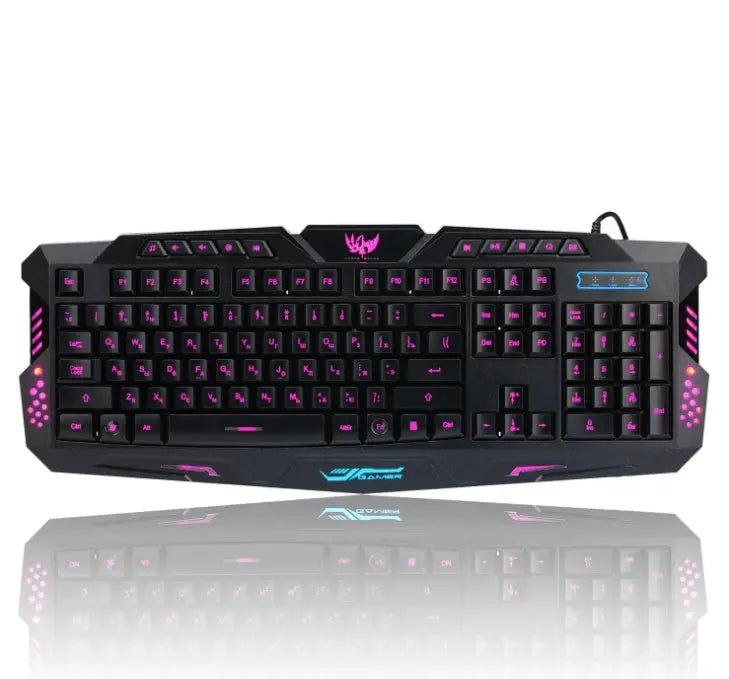 cluminous gaming mouse keyboard Russian keyboard - GadgetGlobe