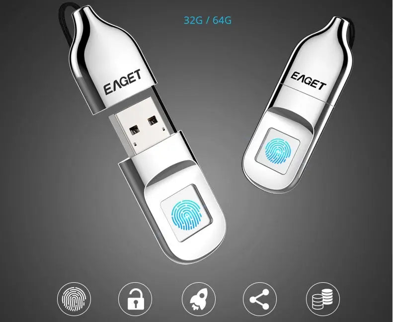 Fingerprint USB Encryption Disk
