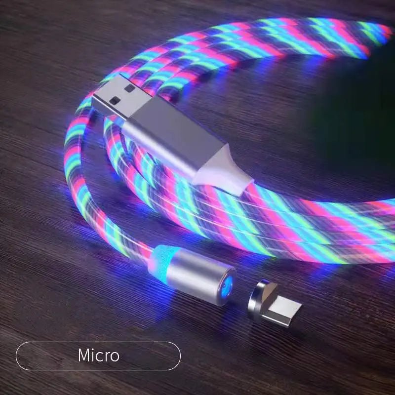 Magnetic Charging Cable Streamer Fast Charging - GadgetGlobe