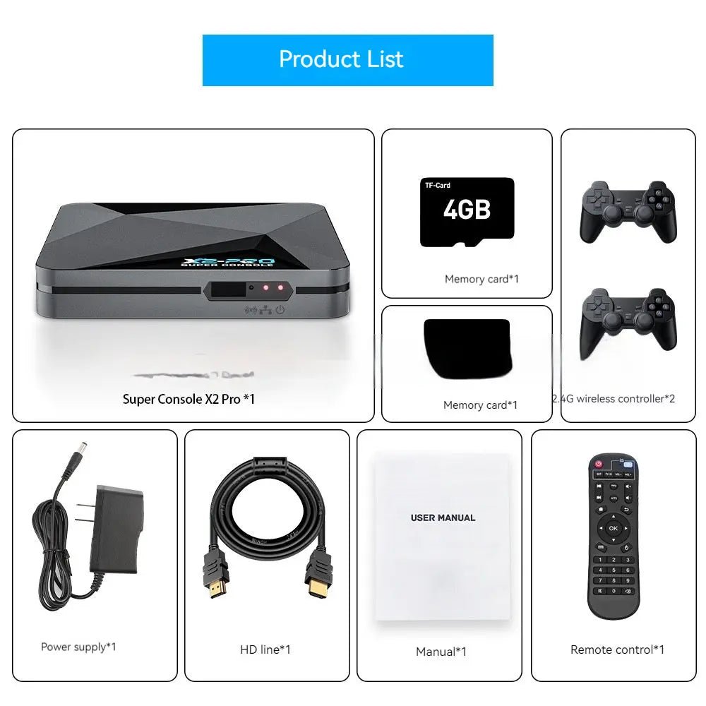 Home Video Three System Integrated Game Set - top Box - GadgetGlobe