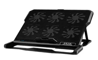 Laptop stand with fans cooling adjustable holder