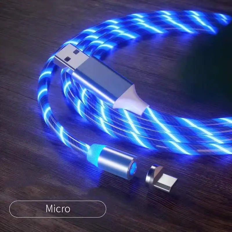 Magnetic Charging Cable Streamer Fast Charging - GadgetGlobe
