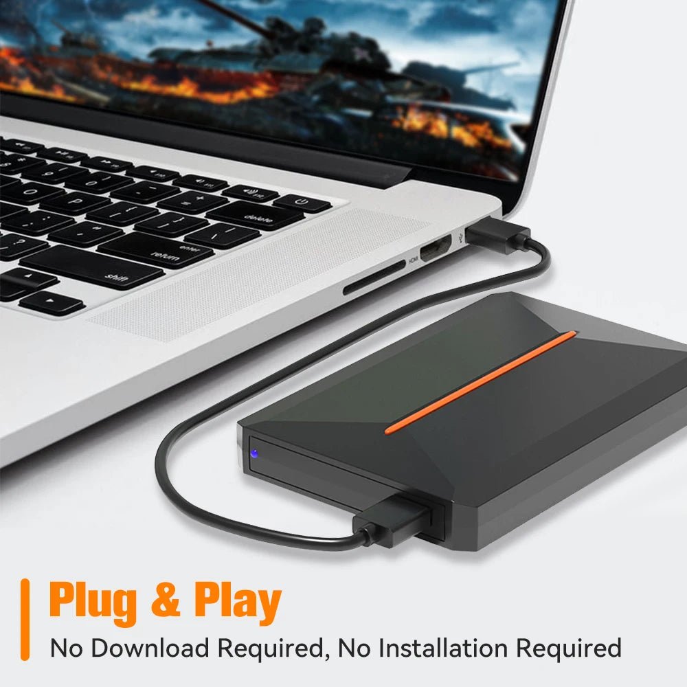 Launchbox external gaming hard drive storage device