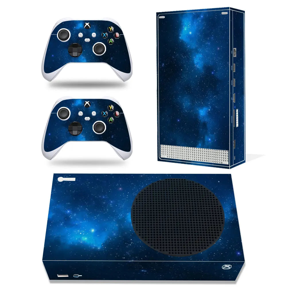 For Xbox Series S Console and 2 Controllers Skin Sticker