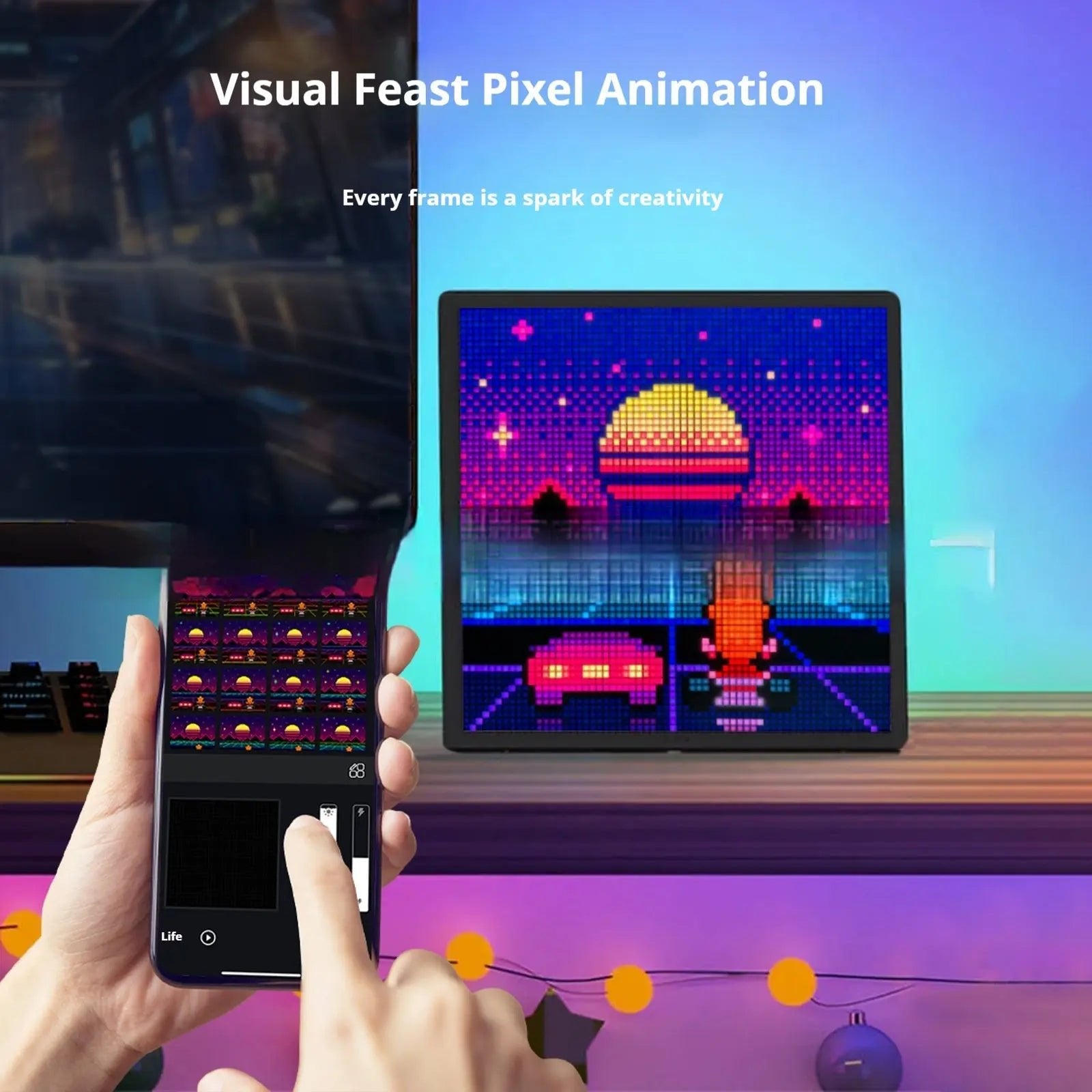 Bluetooth Game Tables LED Atmosphere Desktop - GadgetGlobe