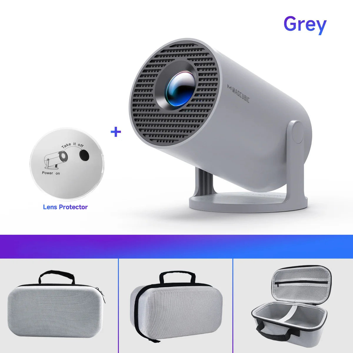 Magcubic Projector HY300 Pro 8K Android 14 Dual Wifi6 290ANSI Allwinner H726 BT5.4 1080P 1280*720P Home Cinema Outdoor Projetor GadgetGlobe