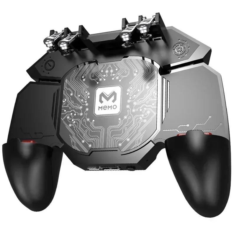 MEMO DL88 2 in 1 Mobile Phone 6 Finger Gamepad Joystick Controller with Semiconductor Cooling Radiator for IOS Android Universal GadgetGlobe