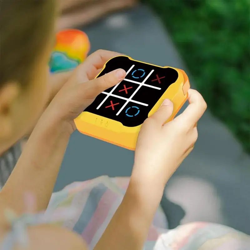 Multifunctional Electronic Tic-Tac-Toe Board Games Montessori Puzzle Table Game Chess Set Portable For Adults Kids - GadgetGlobe