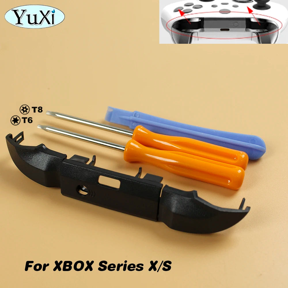 1Pc LB RB Trigger Button For Xbox Series X S LR Bumper Keys Middle Bar Holder Colorful DIY Gamepad Controller Replacement GadgetGlobe