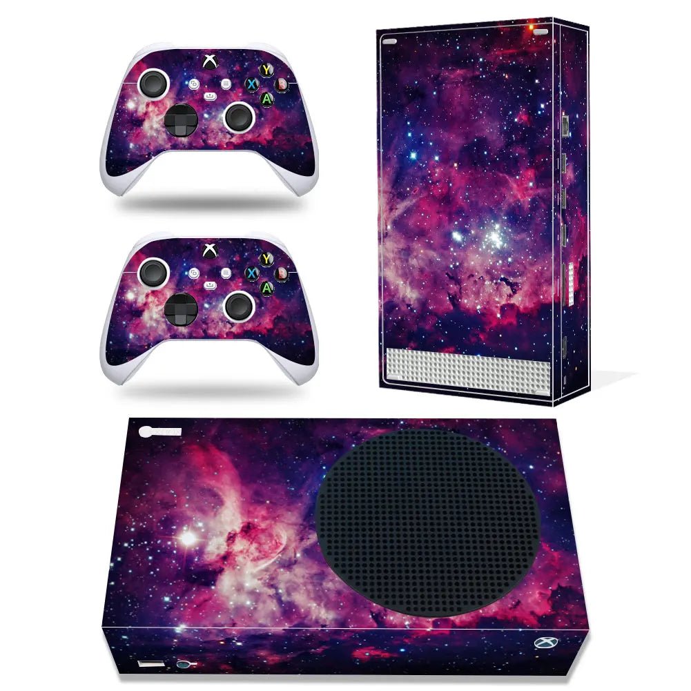 for Xbox series S Skin Sticker Decal Cover Xboxseriess Vinyl XSS Skin Console and 2 Controllers - GadgetGlobe