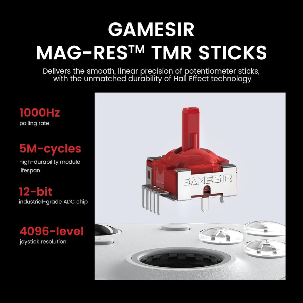GameSir G7 Pro Wireless Controller for Xbox Series X|S, PC, iOS, Android with TMR Anti-Drift Sticks, Hall Effect Triggers, Charging Dock GadgetGlobe