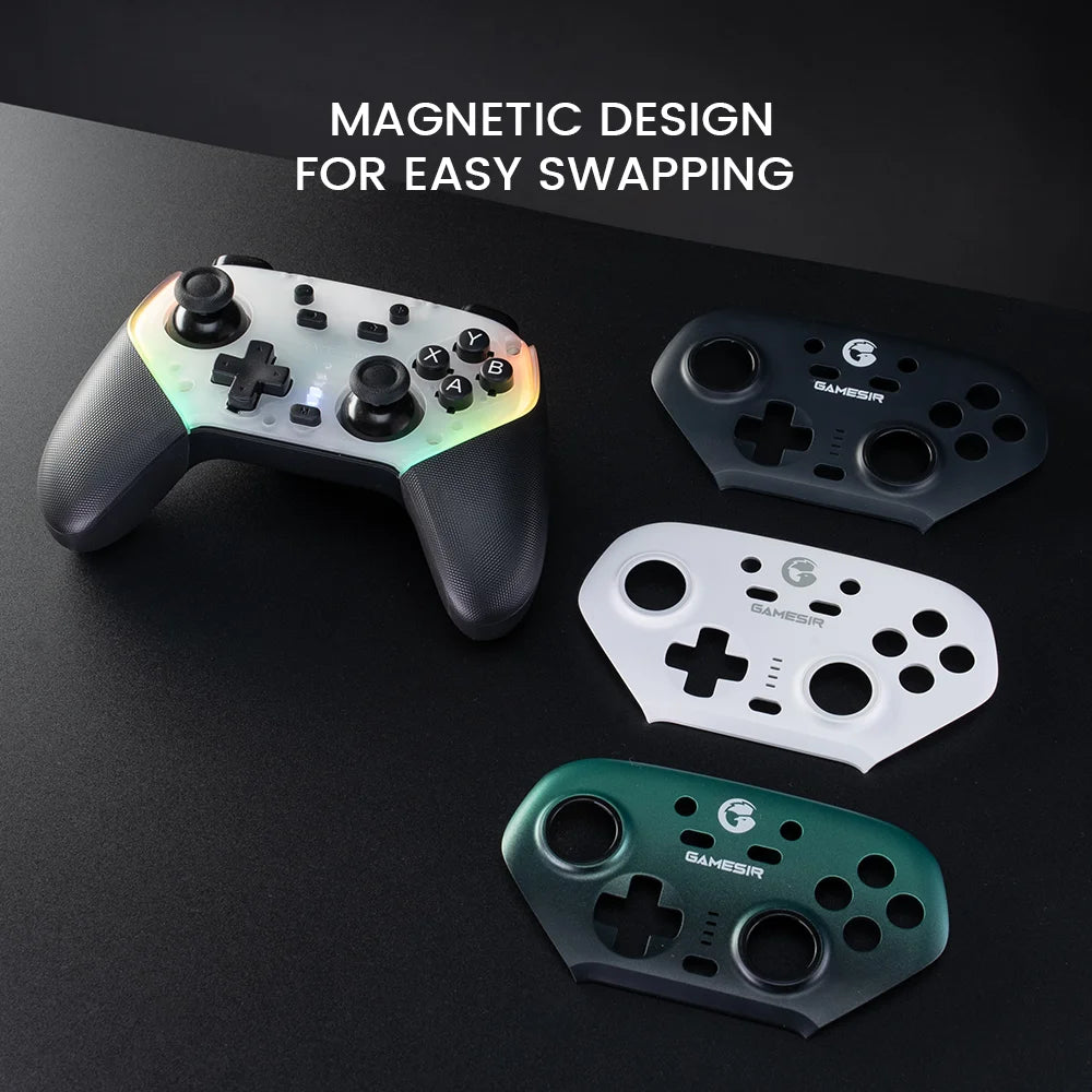 GameSir Super Nova Magnetic Faceplate Multi-Color Easy-Snap Magnetic Front Panel, Anti-Slip & Personalized Gaming Accessories GadgetGlobe