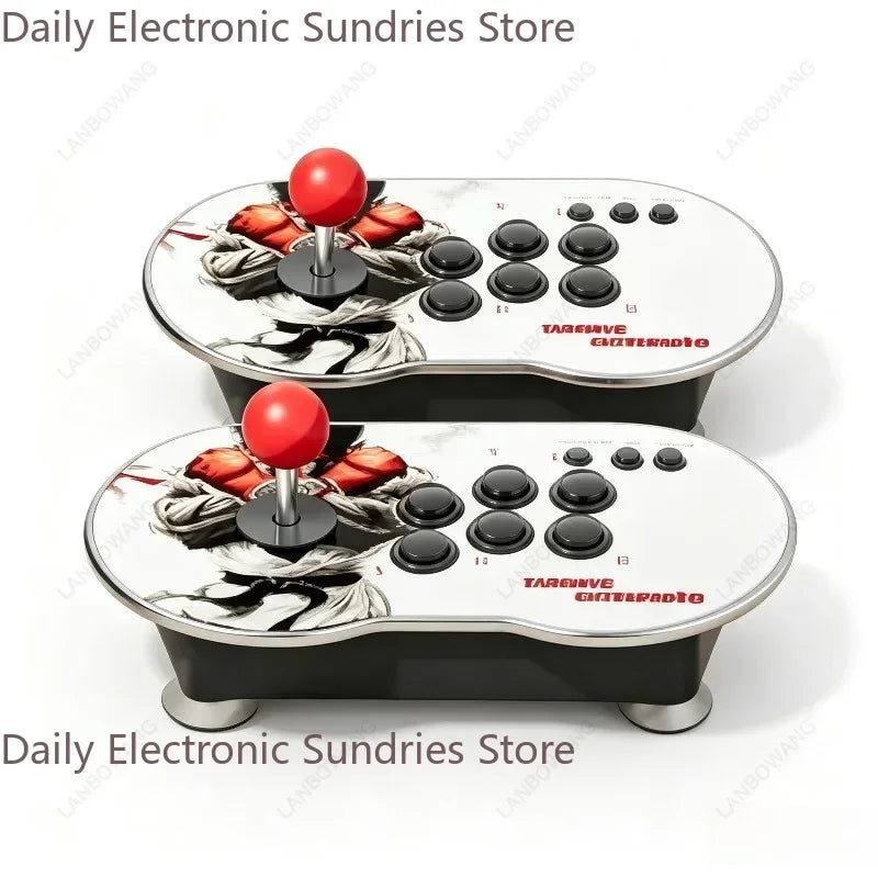 M9 4K HD Retro TV Game Console, Dual Joysticks Two Players Battle Game Box, Colorful Retro Video Gaming Device For Home Use GadgetGlobe