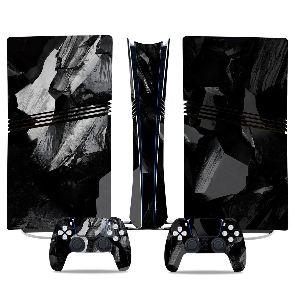 Game Console Skin Sticker Set Controller Protective Film Decal Full Body Wrap Anti-Scratch Gaming Accessories for PS5 PRO GadgetGlobe