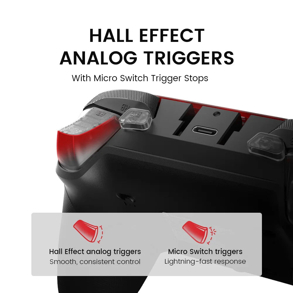 GameSir G7 Pro Wireless Controller for Xbox Series X|S, PC, iOS, Android with TMR Anti-Drift Sticks, Hall Effect Triggers, Charging Dock GadgetGlobe