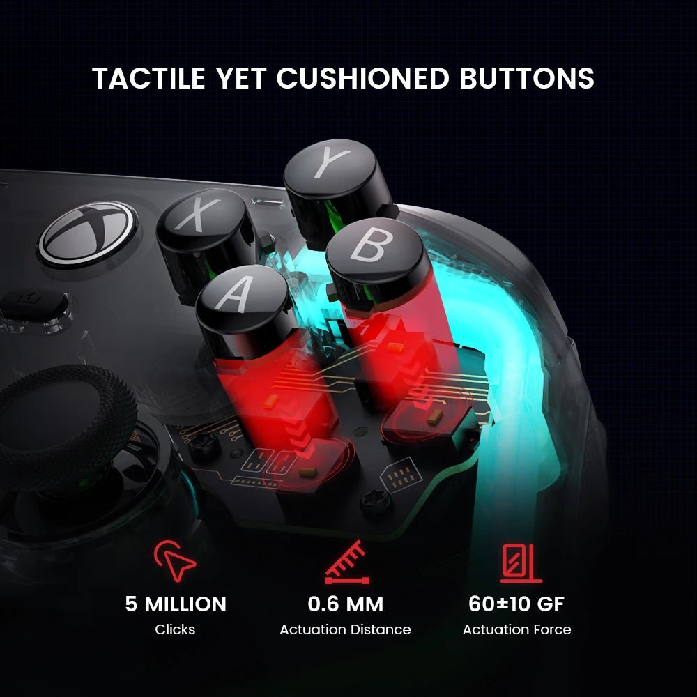 GameSir Kaleid Xbox Controller Wired Gamepad for Xbox Series X, Xbox Series S, Xbox One Game Console, with Hall Effect Joystick - GadgetGlobe