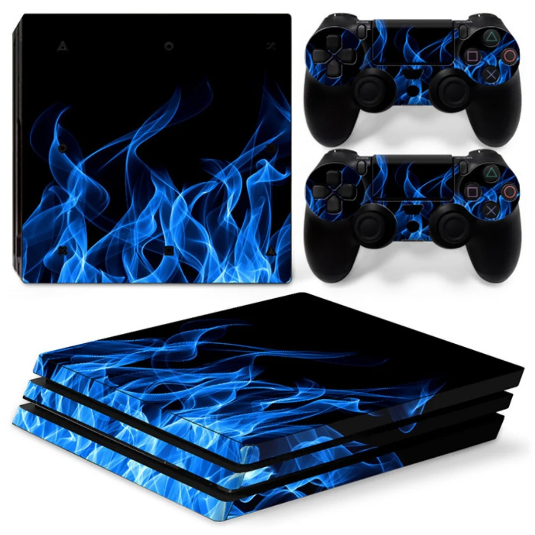Skin Wrap for PS4 Pro Console Protective Vinyl for PS4 Pro Controller Full Cover Wrap Game Accessories GadgetGlobe