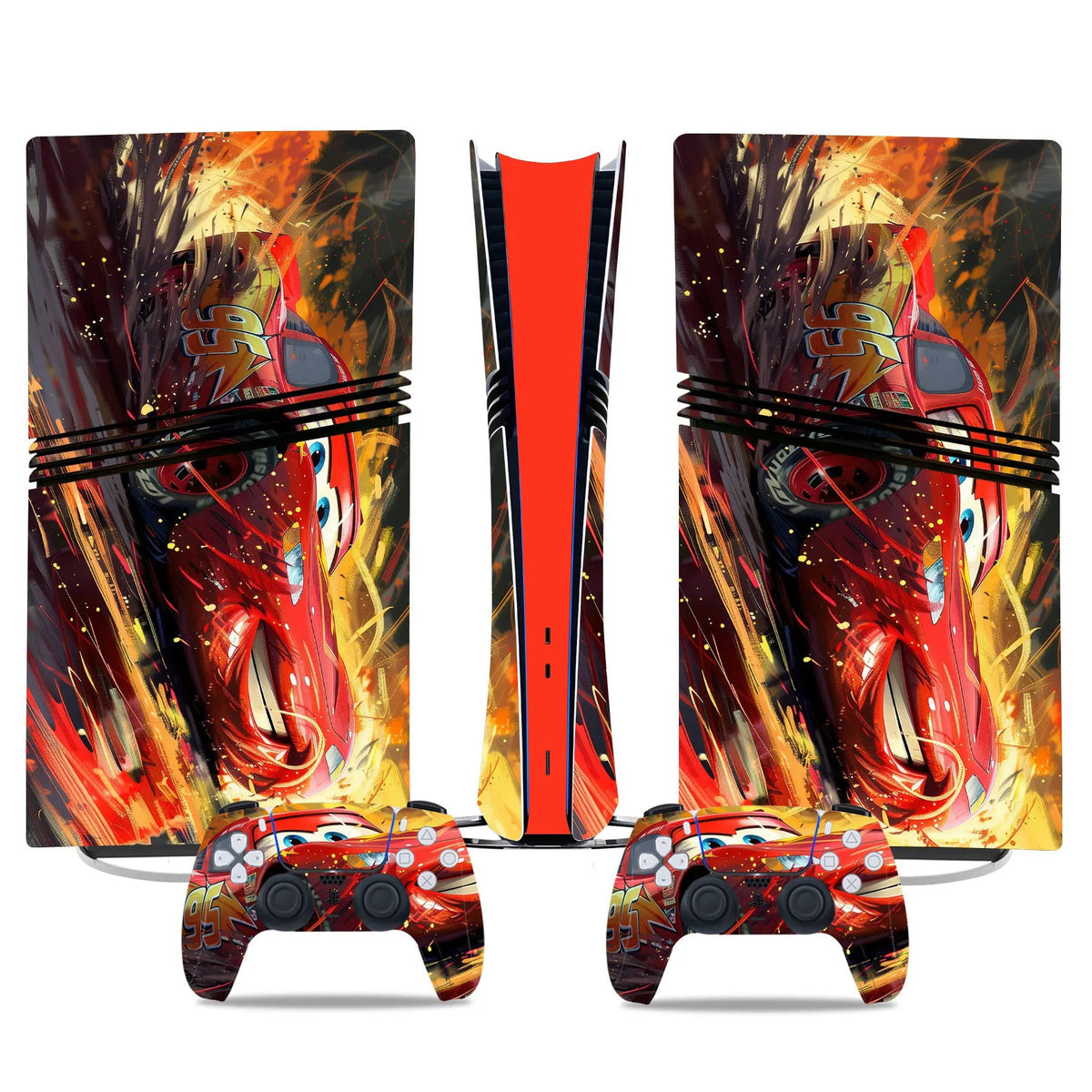 Game Console Skin Sticker Set Controller Protective Film Decal Full Body Wrap Anti-Scratch Gaming Accessories for PS5 PRO GadgetGlobe