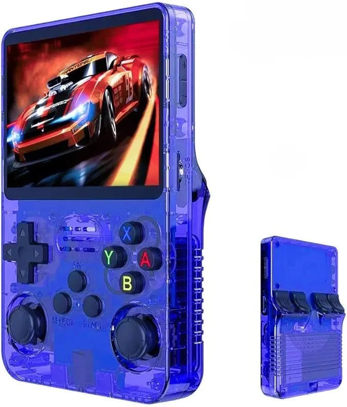 R36S Retro Handheld Video Game Console Linux System 3.5 Inch IPS Screen R35s Pro Portable Video Player 64GB Games GadgetGlobe