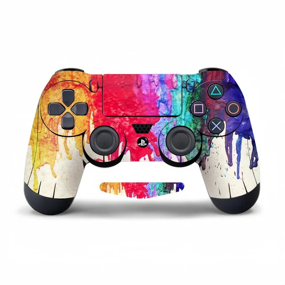 Anti-slip Dustproof Protective Skin Sticker For PlayStation 4 PS4 Game Joystick Controller Accessories Decoration Decal Stickers GadgetGlobe