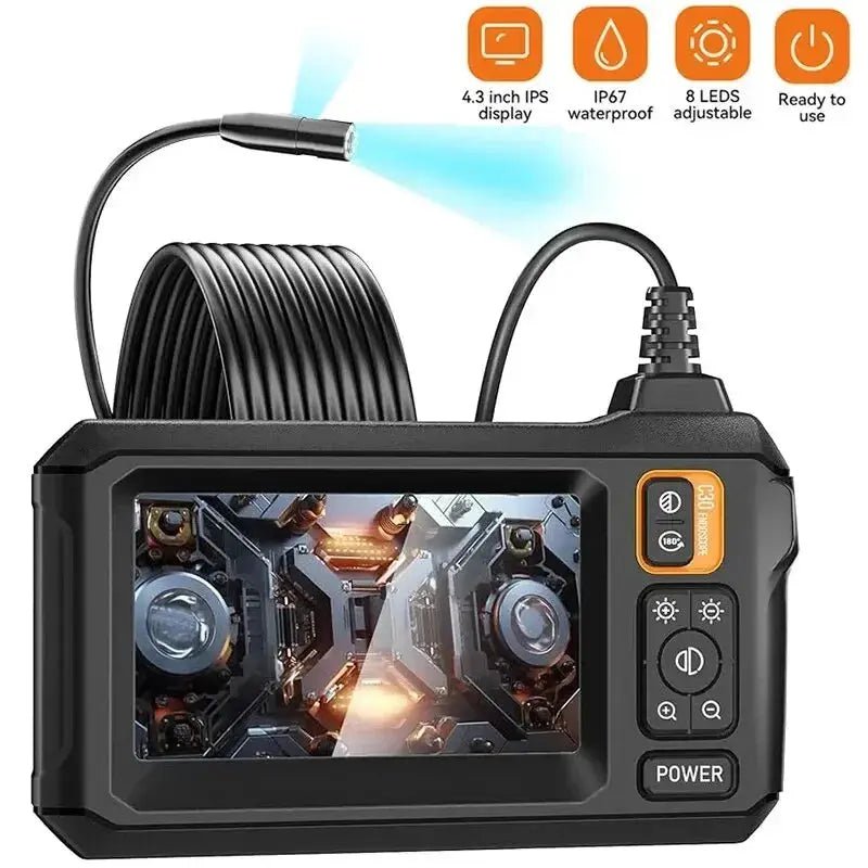 Industrial Endoscope Camera 4.3 - inch IPS Display - GadgetGlobe