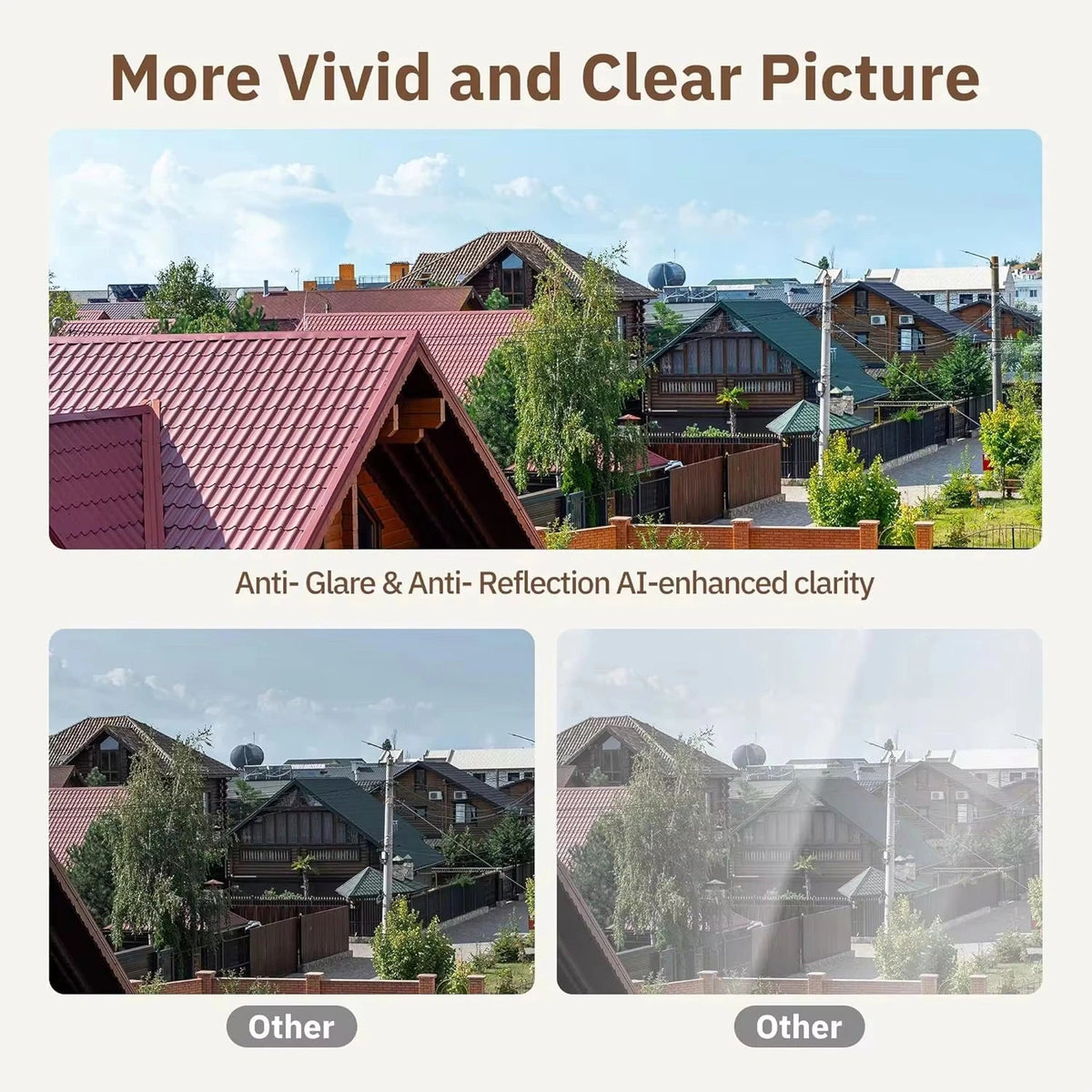 Mini Window Camera Replaces Outdoor 2.4/5GHz WiFi Camera 3MP Resolution Full-Color Night Vision Through Window Camera 2026 - GadgetGlobe