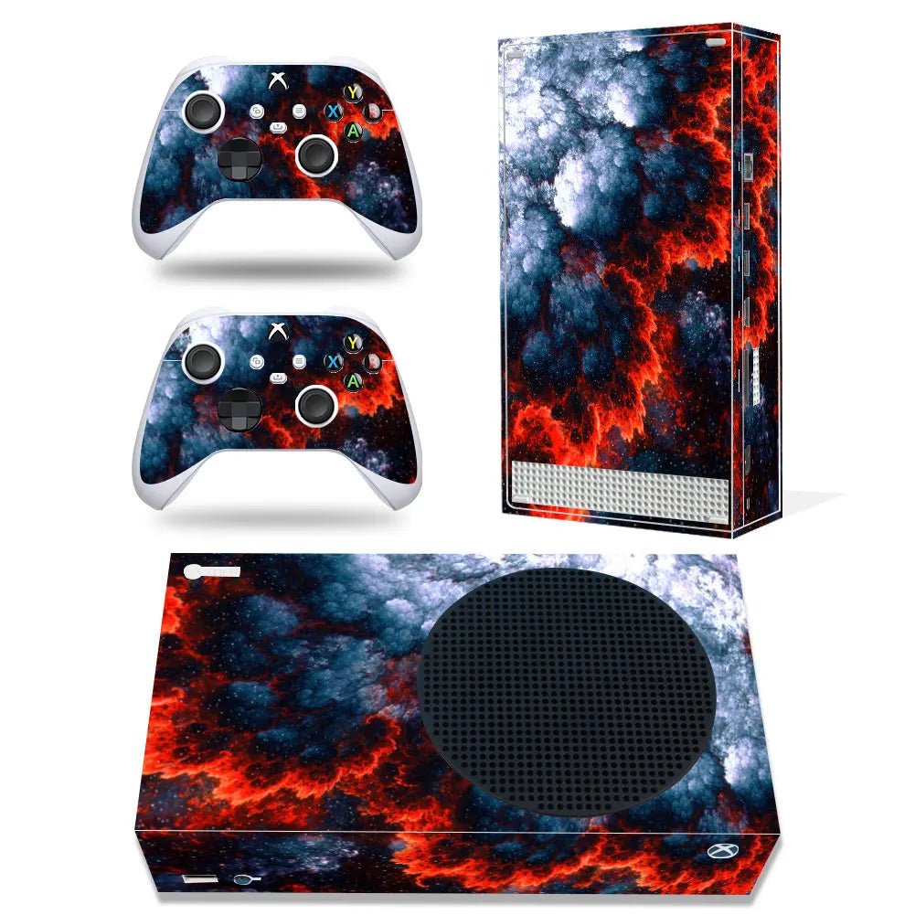 for Xbox series S Skin Sticker Decal Cover Xboxseriess Vinyl XSS Skin Console and 2 Controllers - GadgetGlobe