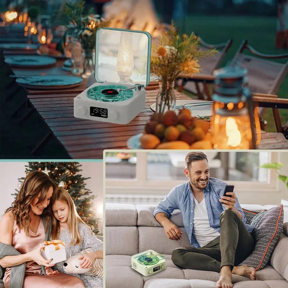 Bluetooth Sleep Sound Machine - Retro Design with 1500mAh Battery - GadgetGlobe