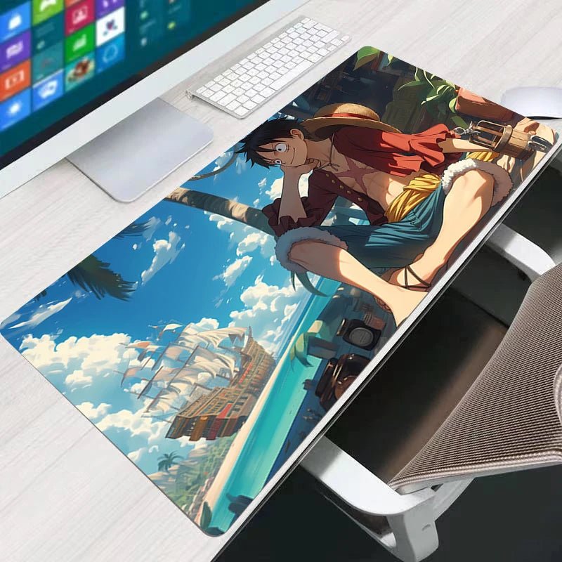Luffy Gaming Mouse Pad 90x40cm XXL Desk Mat - GadgetGlobe