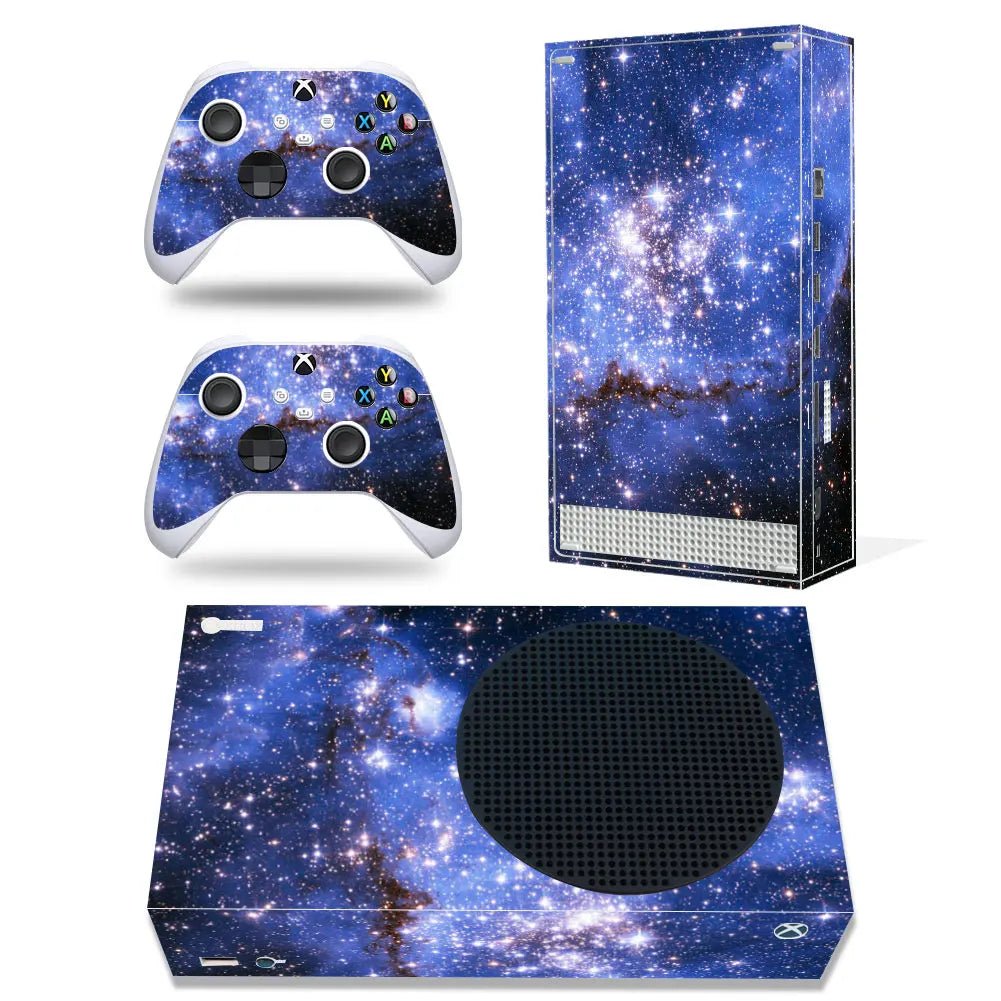 For Xbox Series S Console and 2 Controllers Skin Sticker - GadgetGlobe