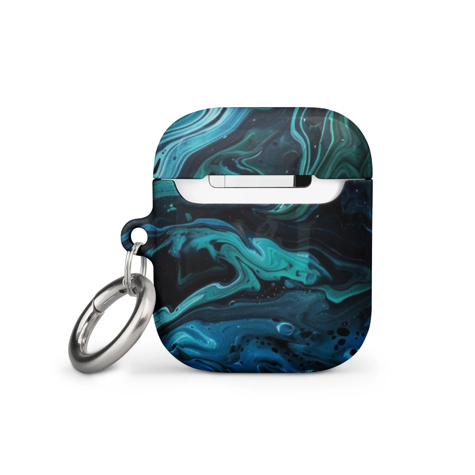 Blue Abstract Case for AirPods case - GadgetGlobe