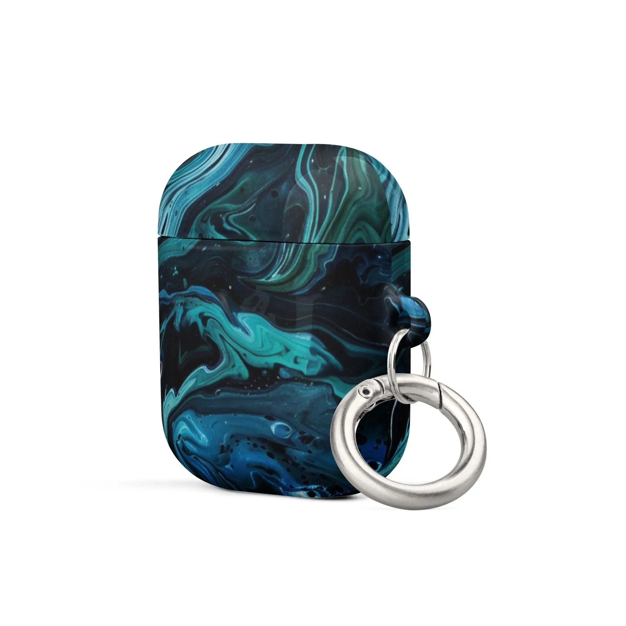 Blue Abstract Case for AirPods case - GadgetGlobe
