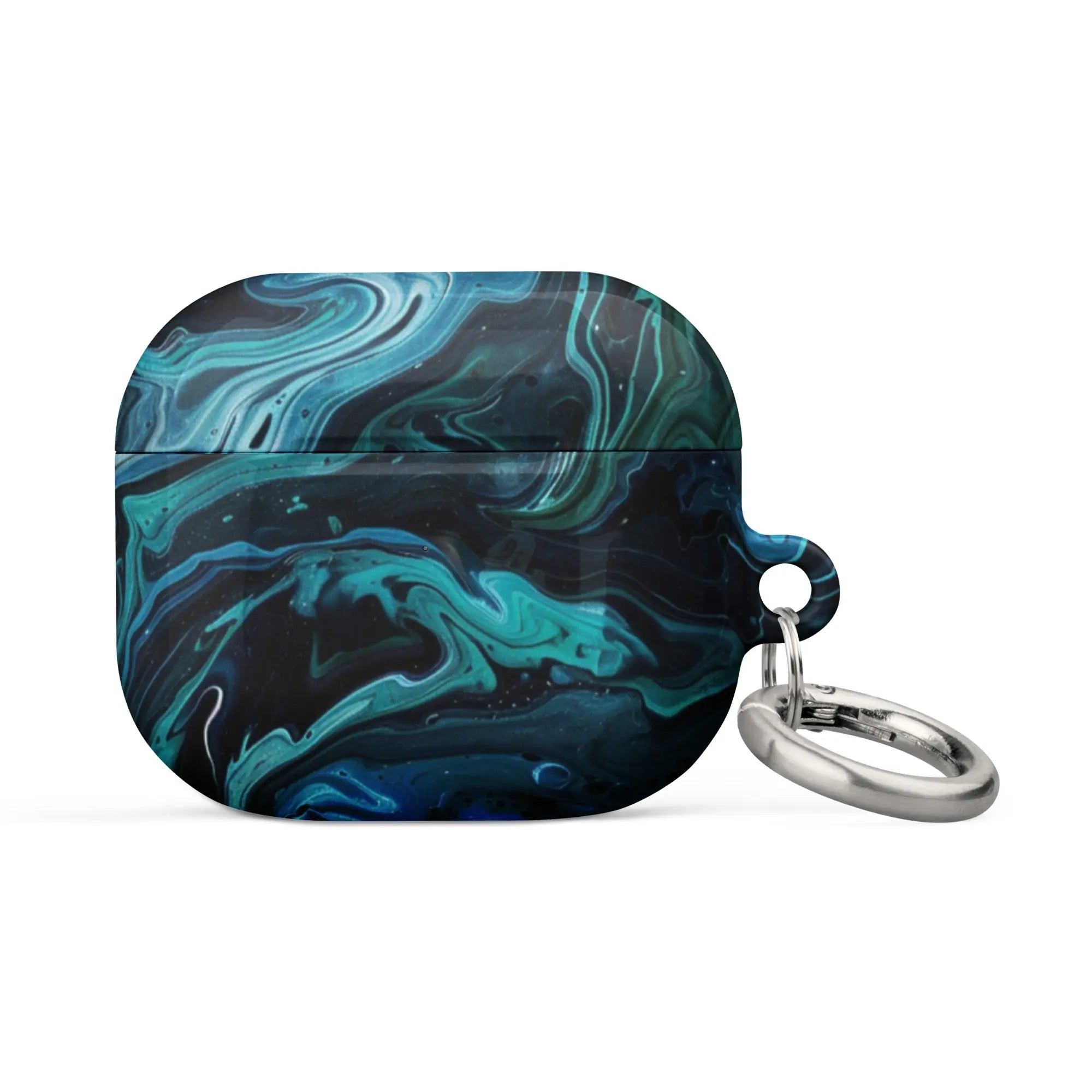 Blue Abstract Case for AirPods case - GadgetGlobe