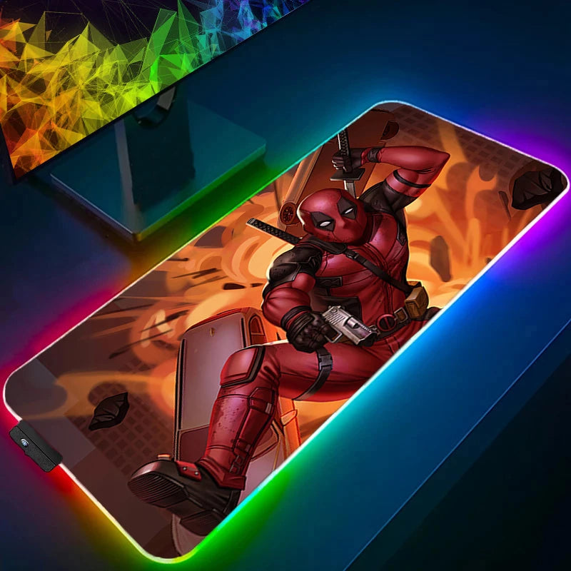 RGB mouse pad for gaming XXL LED desk mat