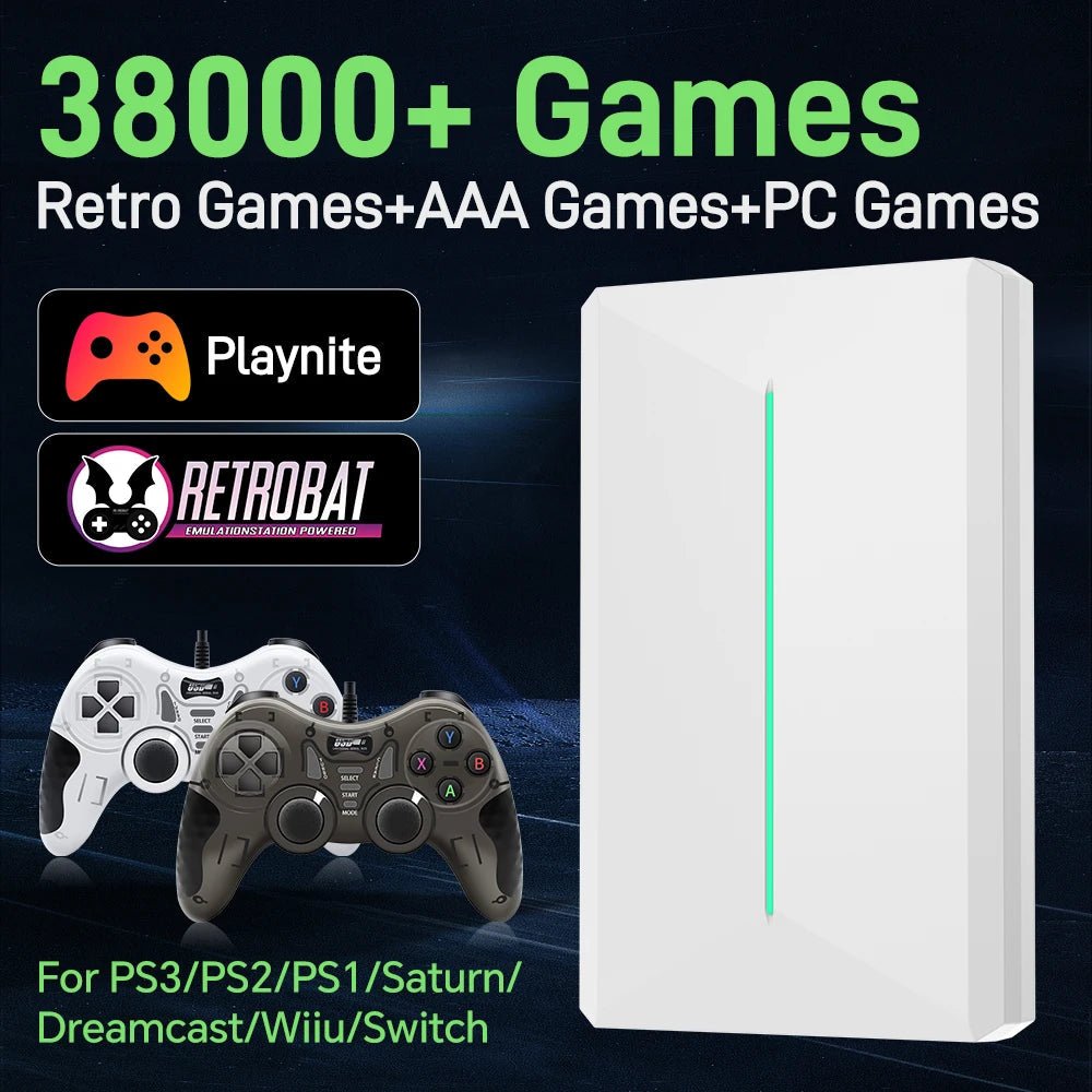 retro gaming hard drive external storage device