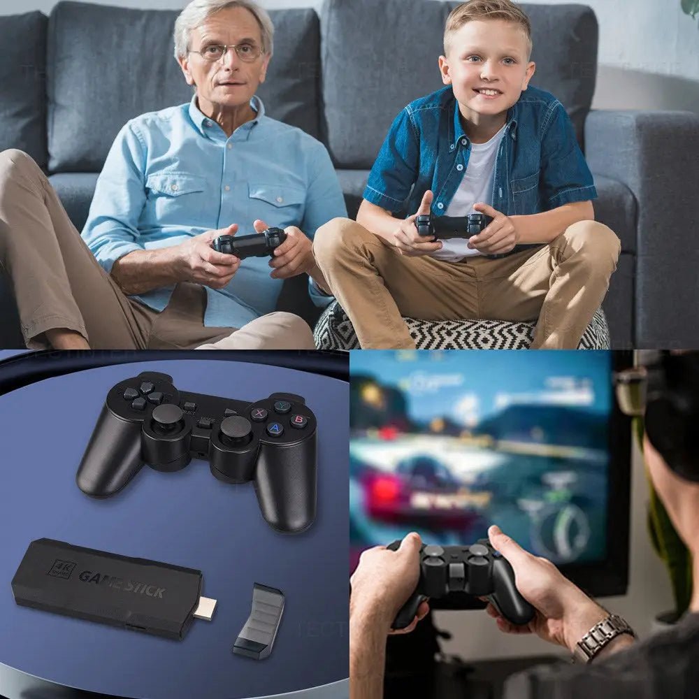 HD Home TV Game Console 4K Wireless Open Source - GadgetGlobe