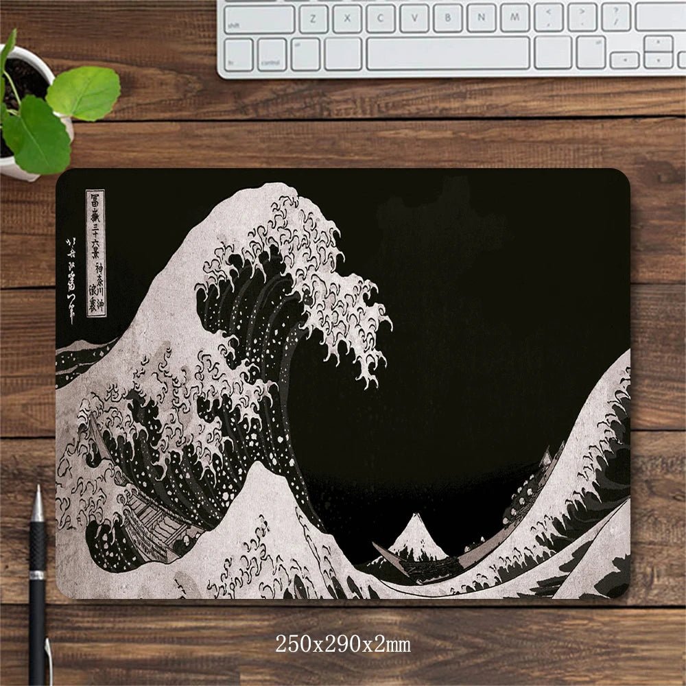 Great Wave Off Kanagawa gaming mouse pad XXL desk mat