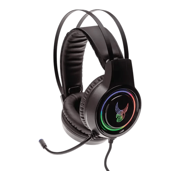 Headphones L33T Gaming RGB Black - GadgetGlobe