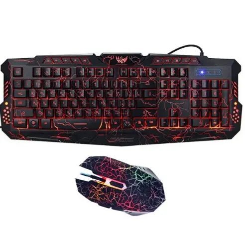 cluminous gaming mouse keyboard Russian keyboard - GadgetGlobe