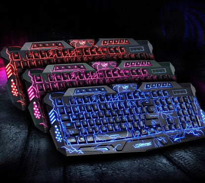 cluminous gaming mouse keyboard Russian keyboard - GadgetGlobe