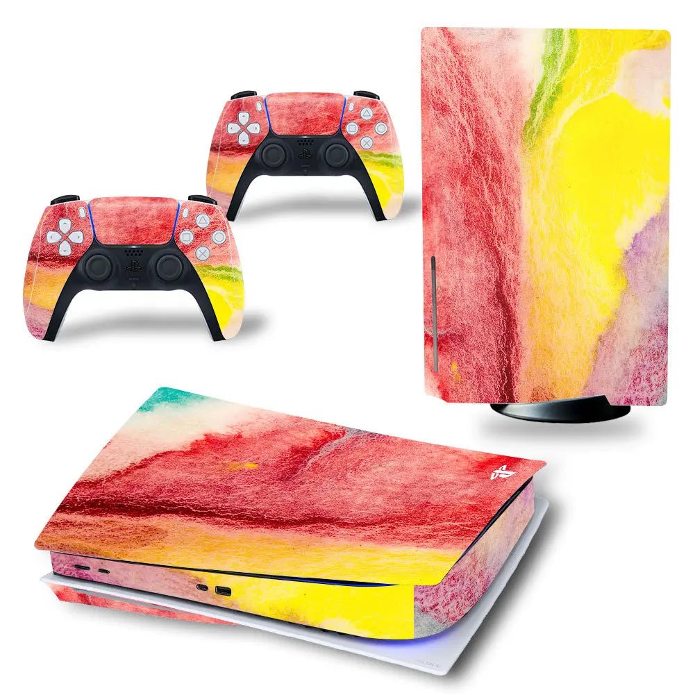 Stickers Vinyl Decals PS5 Disk Skins Console Controllers - GadgetGlobe