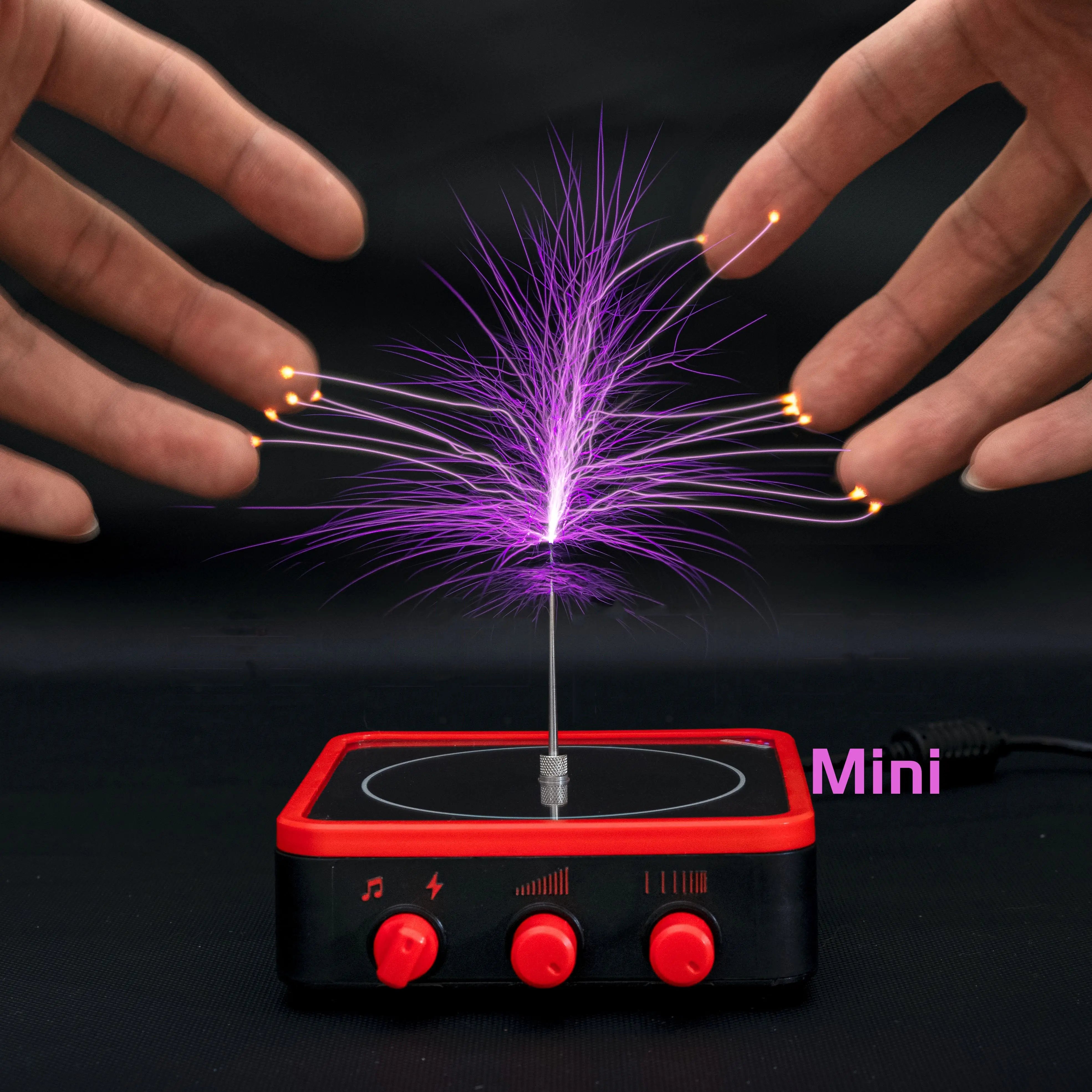 Music Tesla Coil Lightning Bluetooth Connection - GadgetGlobe