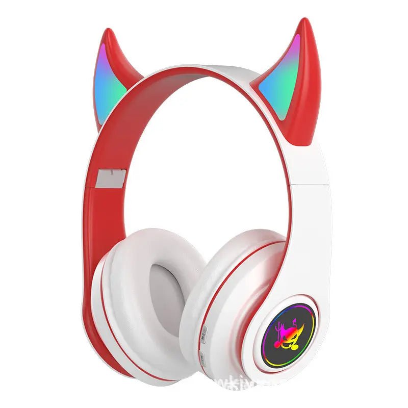 Fashion Luminous Bass Foldable Headphones - GadgetGlobe