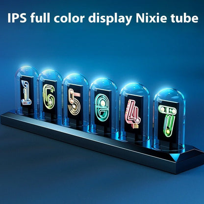 Aluminum Alloy Nixie Tube Clock Table Clock Ornaments - GadgetGlobe